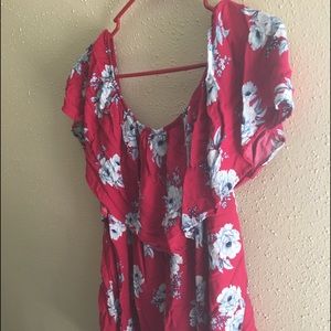 Torrid Sleeveless Floral Top
